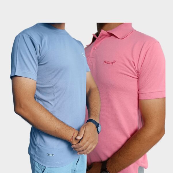Round and Polo Tshirts Combo - Badda Dashain Offer